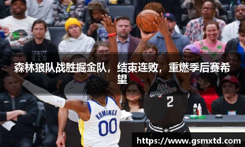 森林狼队战胜掘金队，结束连败，重燃季后赛希望