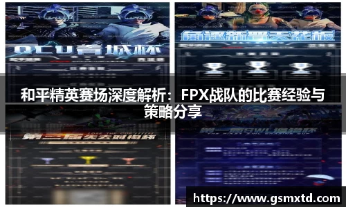 和平精英赛场深度解析：FPX战队的比赛经验与策略分享
